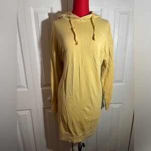 Old Navy Mustard Sweatshirt Dress
